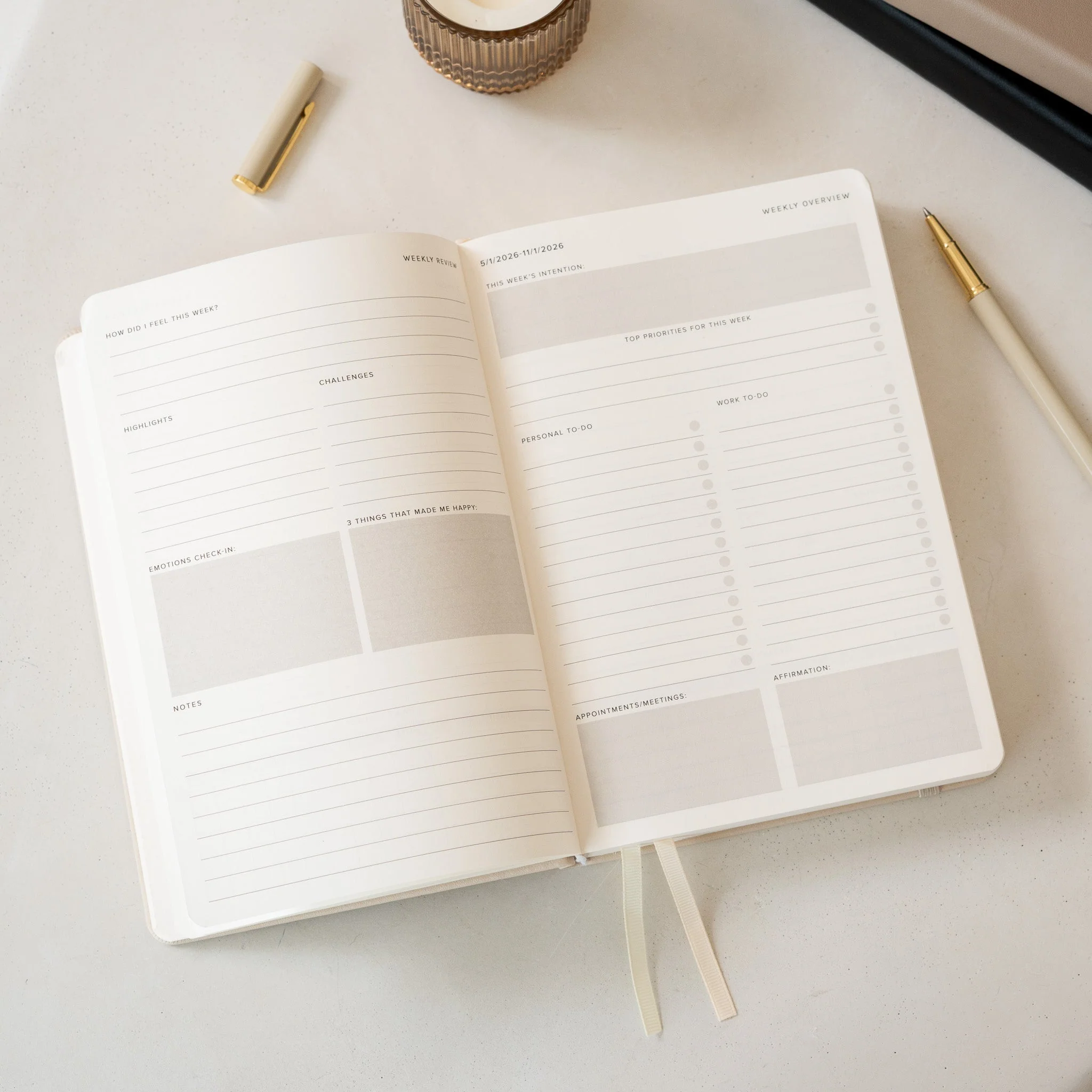 Minimal 2026 Lifestyle Planner - Image 5