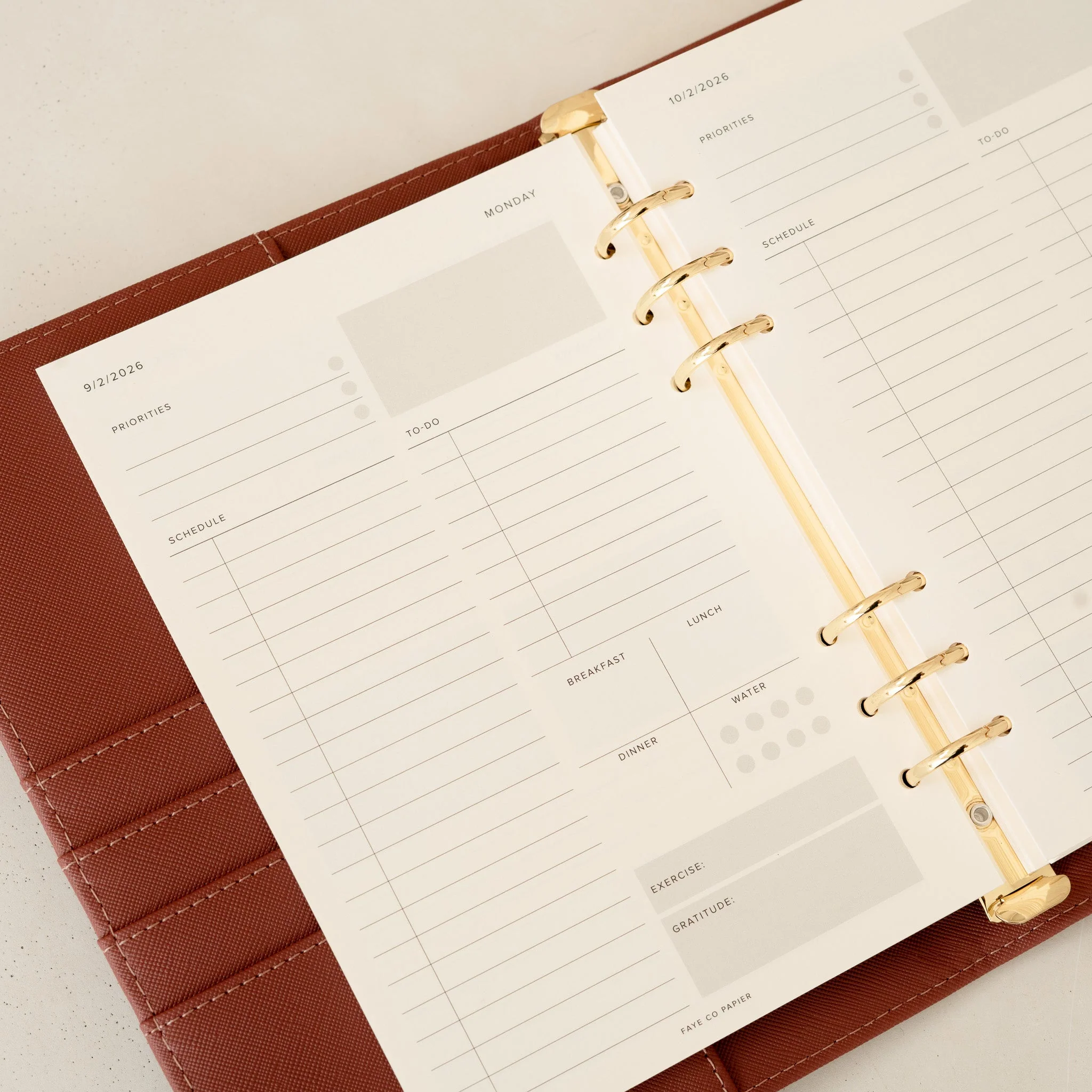 2026 Ring Binder Organiser Planner Bundle Set (A5) - Limited - Image 10