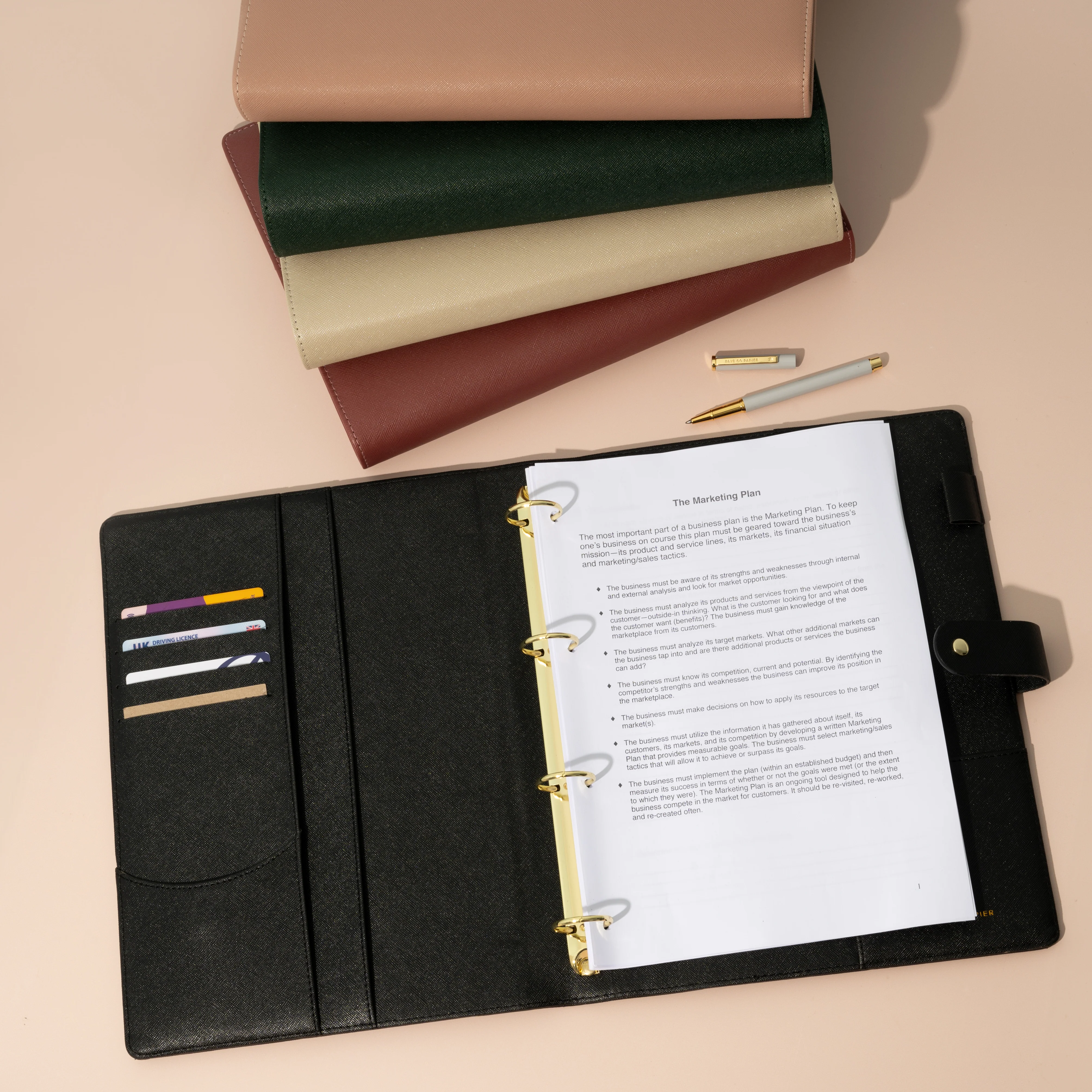 A4 Portfolio Ring Binder Organiser - Image 10