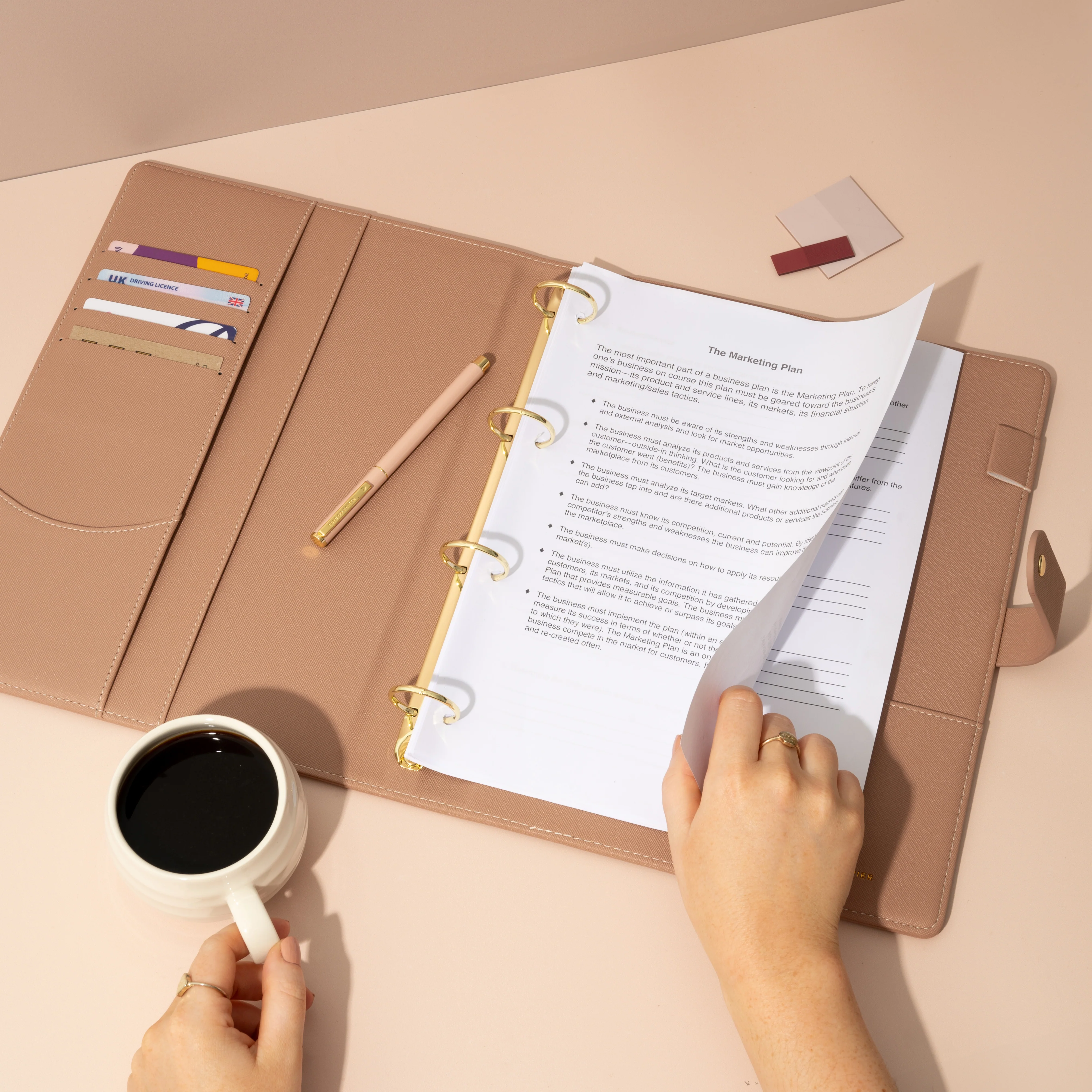 A4 Portfolio Ring Binder Organiser - Image 4