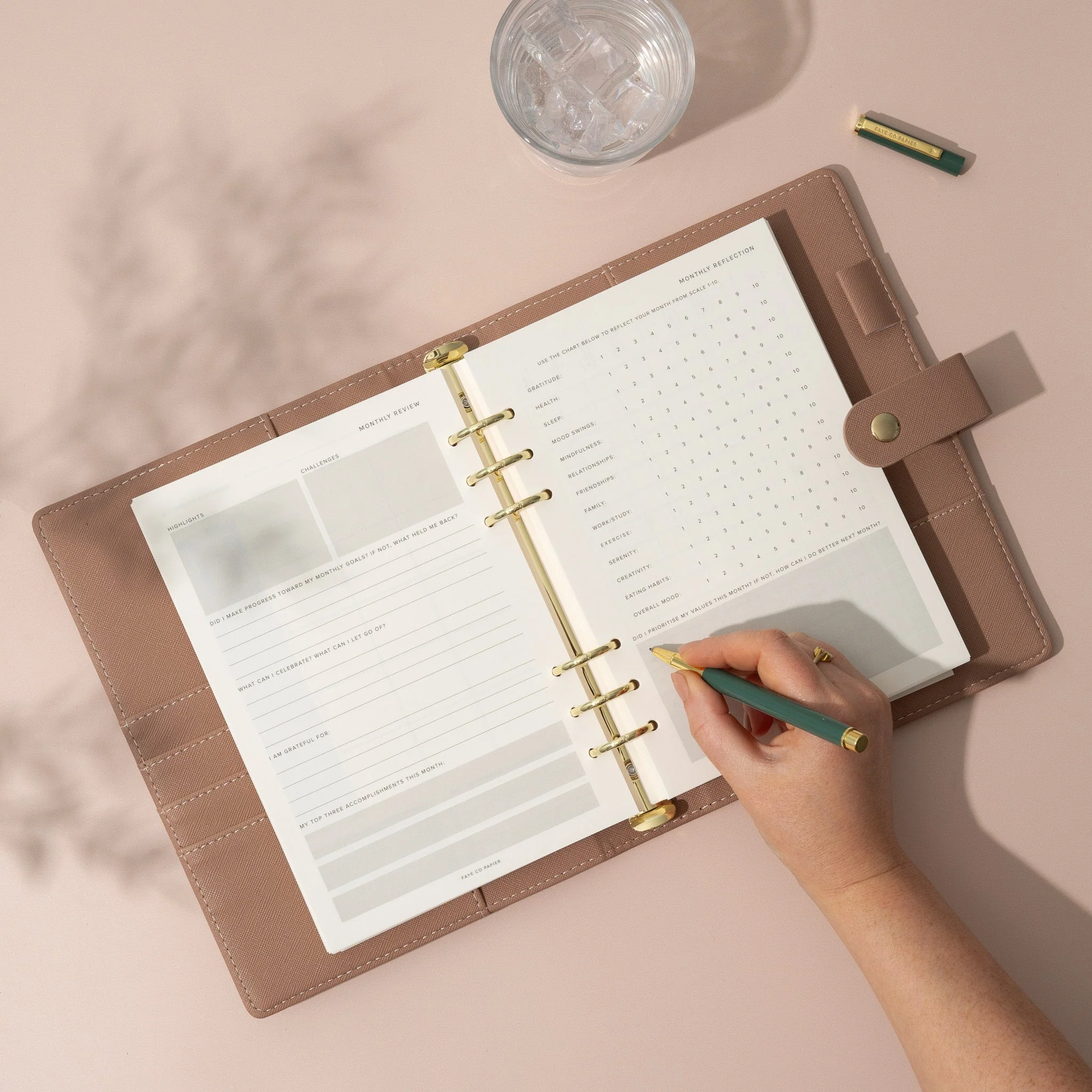 Lifestyle Weekly Planner Insert A5 - Image 7