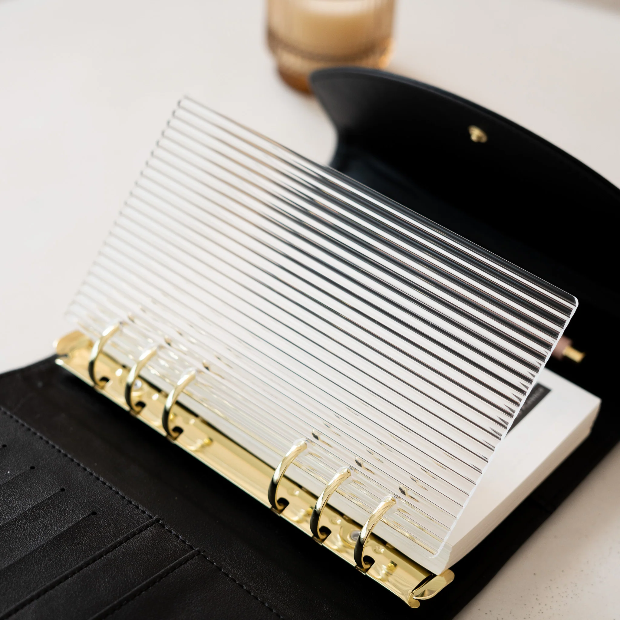 Luxury Acrylic Fluted Planner Dashboard - Image 3