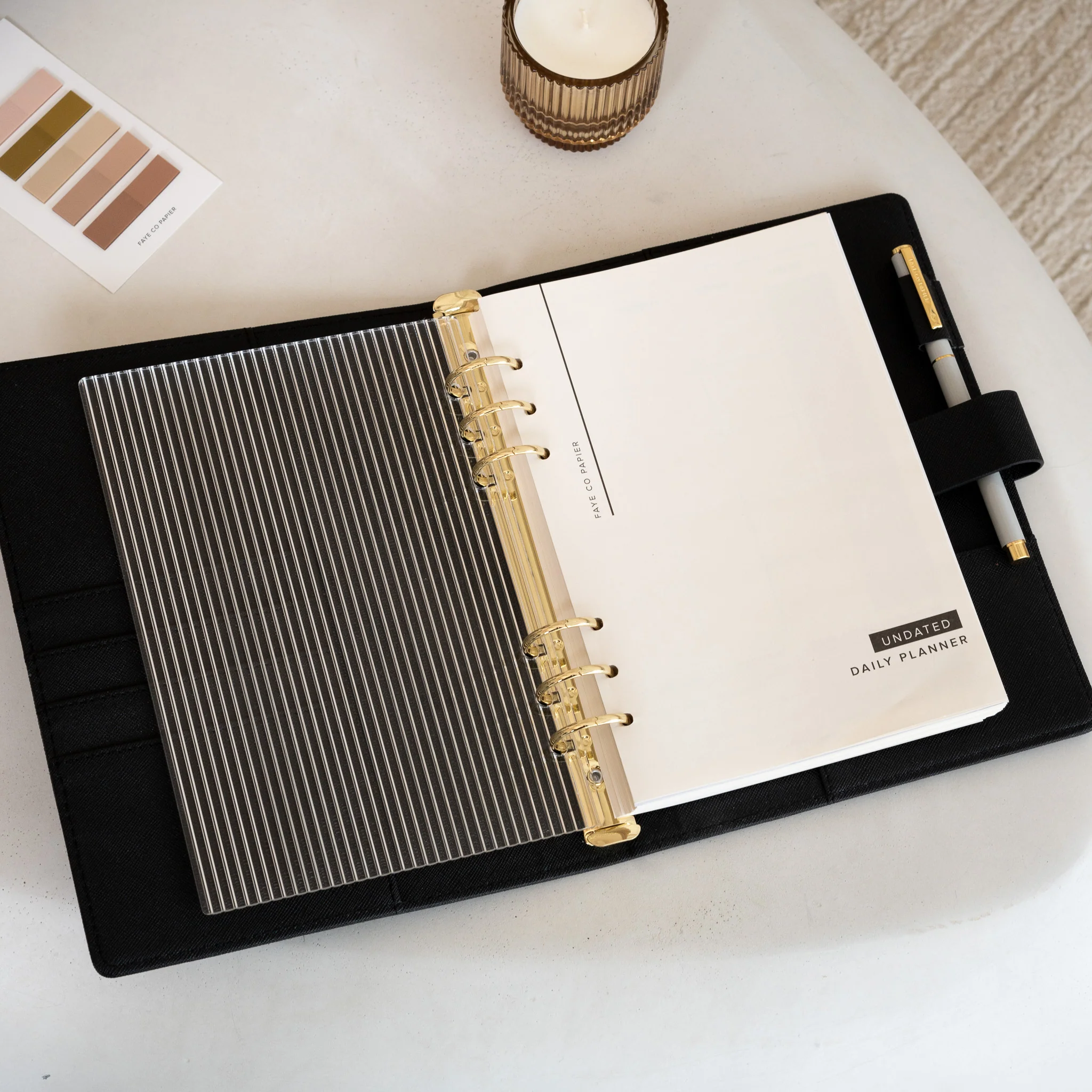 Luxury Acrylic Fluted Planner Dashboard - Image 5