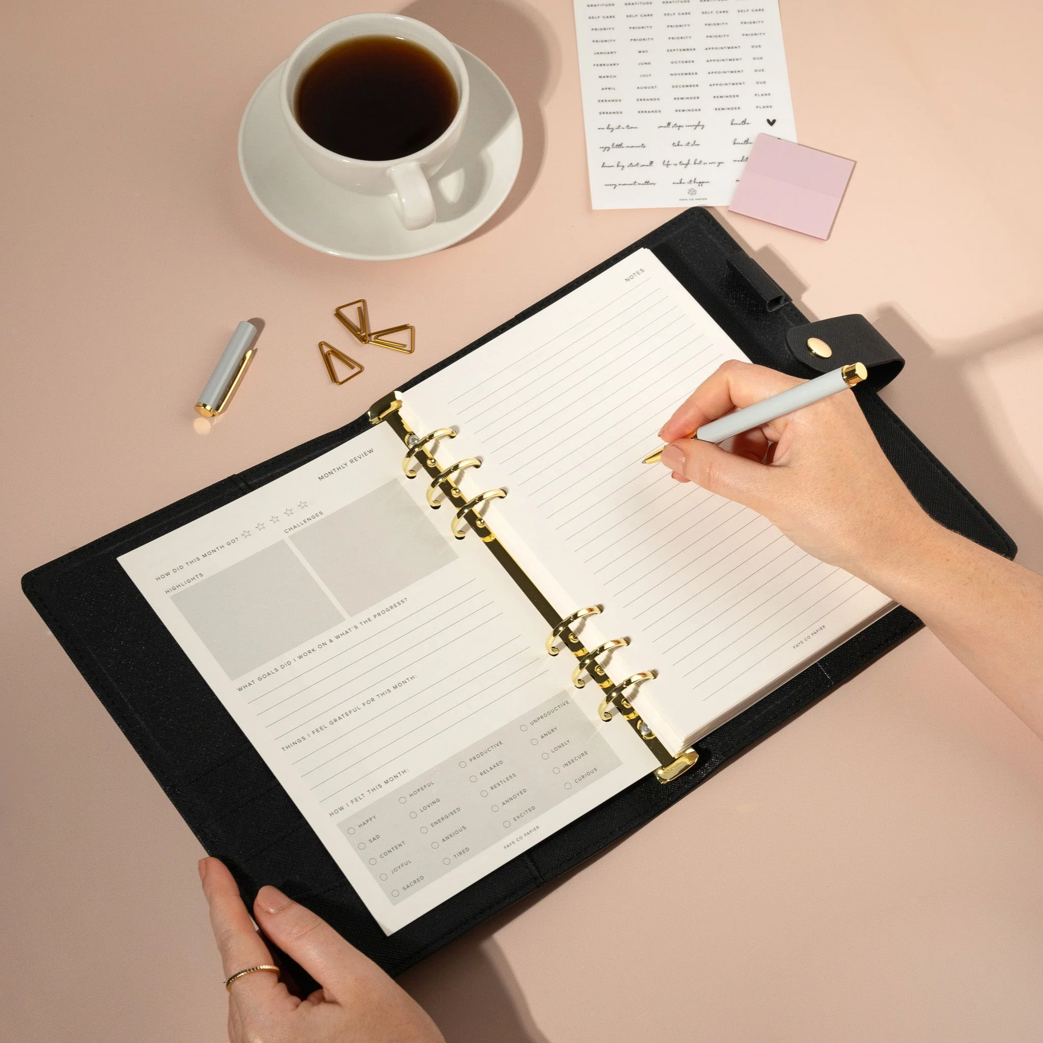 Minimal Daily Planner Inserts A5 - Image 5