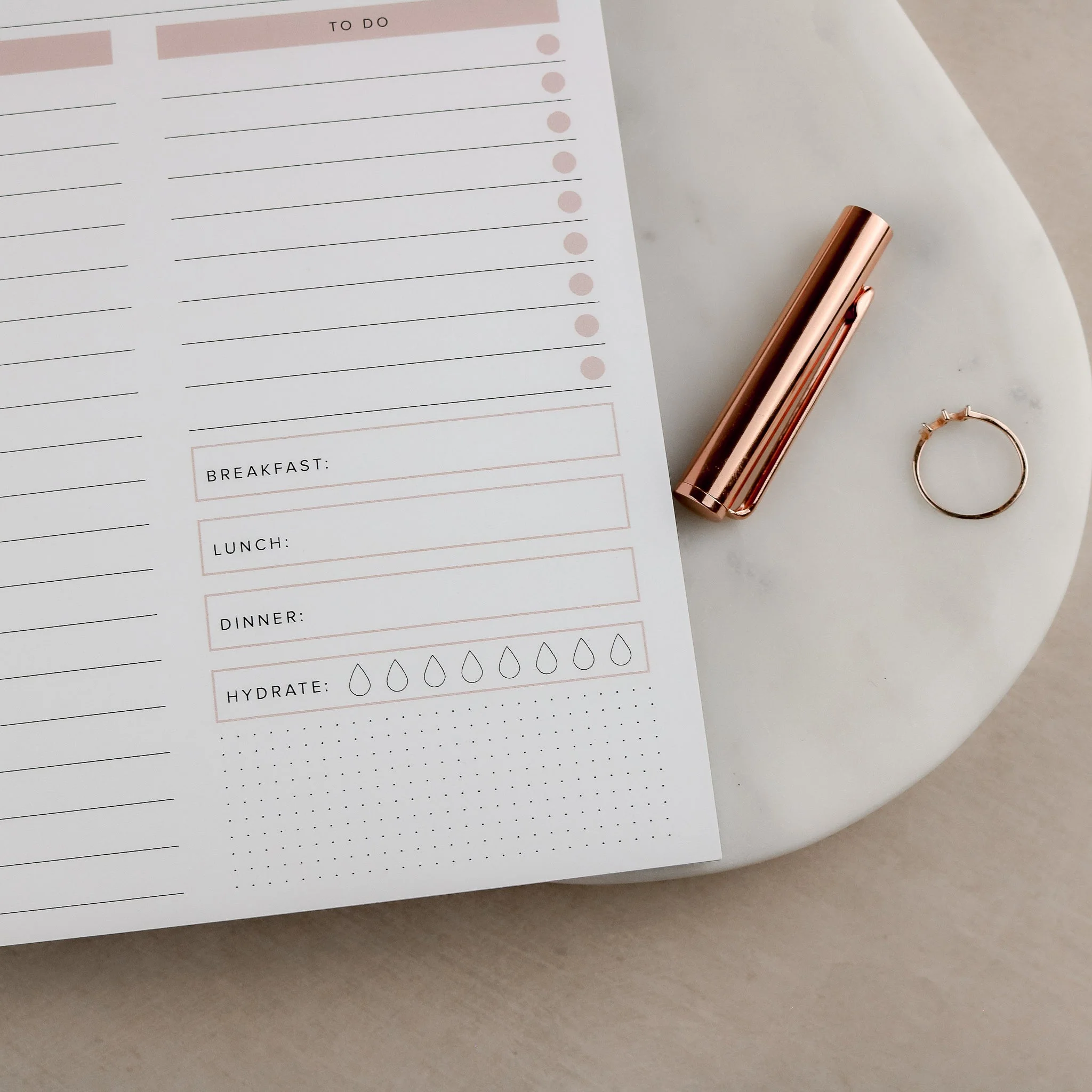 Minimal Daily Planner Notepad - Image 3