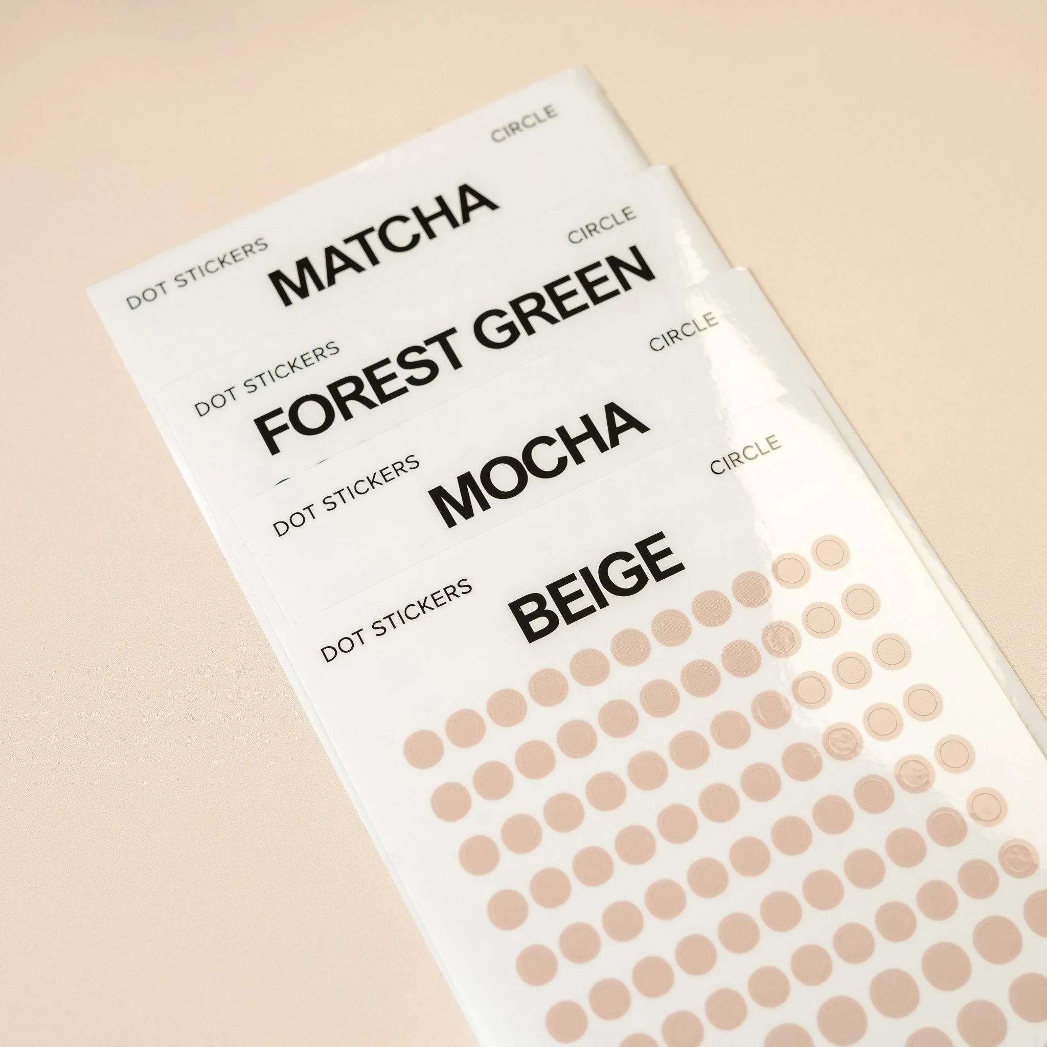 Nano Transparent Circle Dots Planner Stickers - Image 4