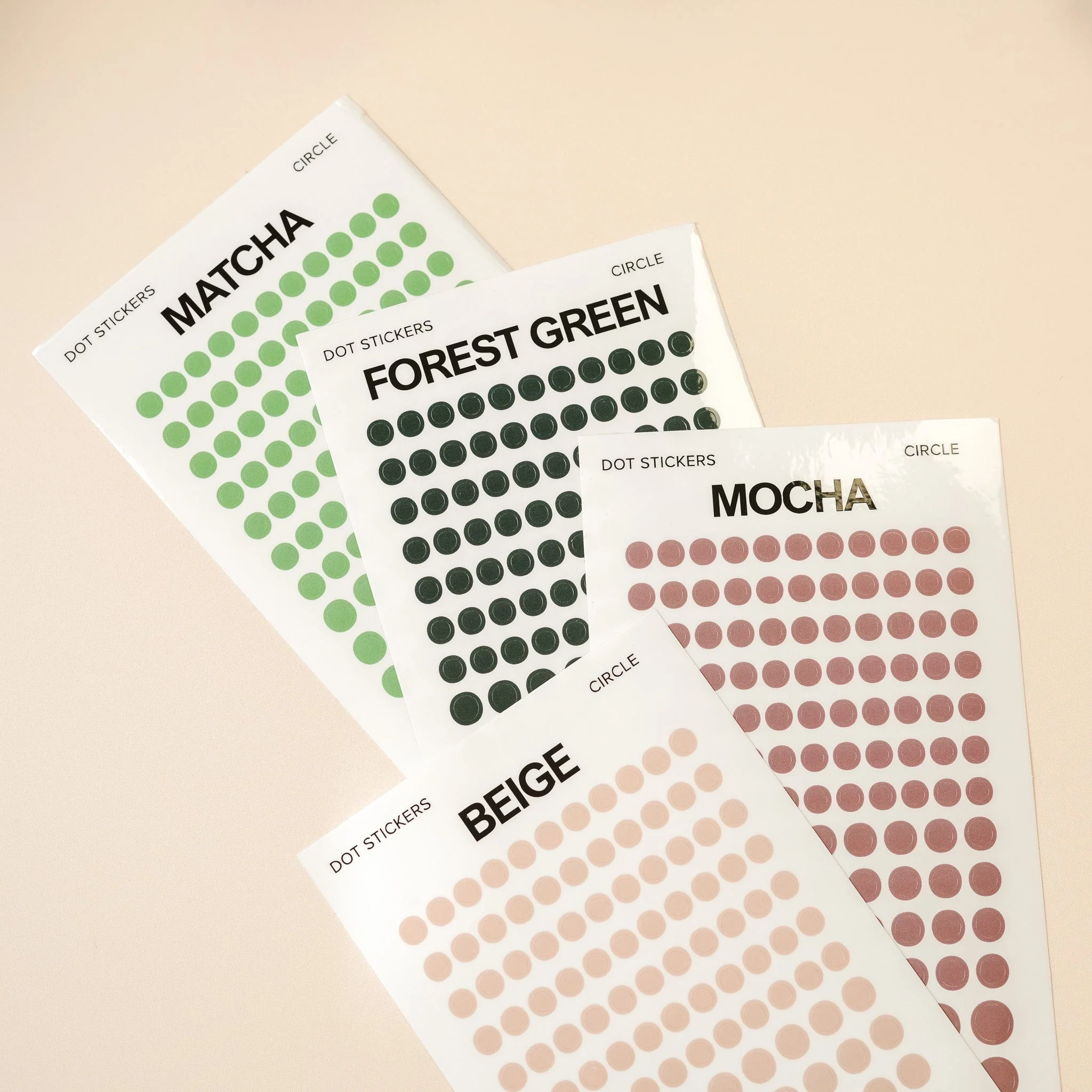 Nano Transparent Circle Dots Planner Stickers - Image 6