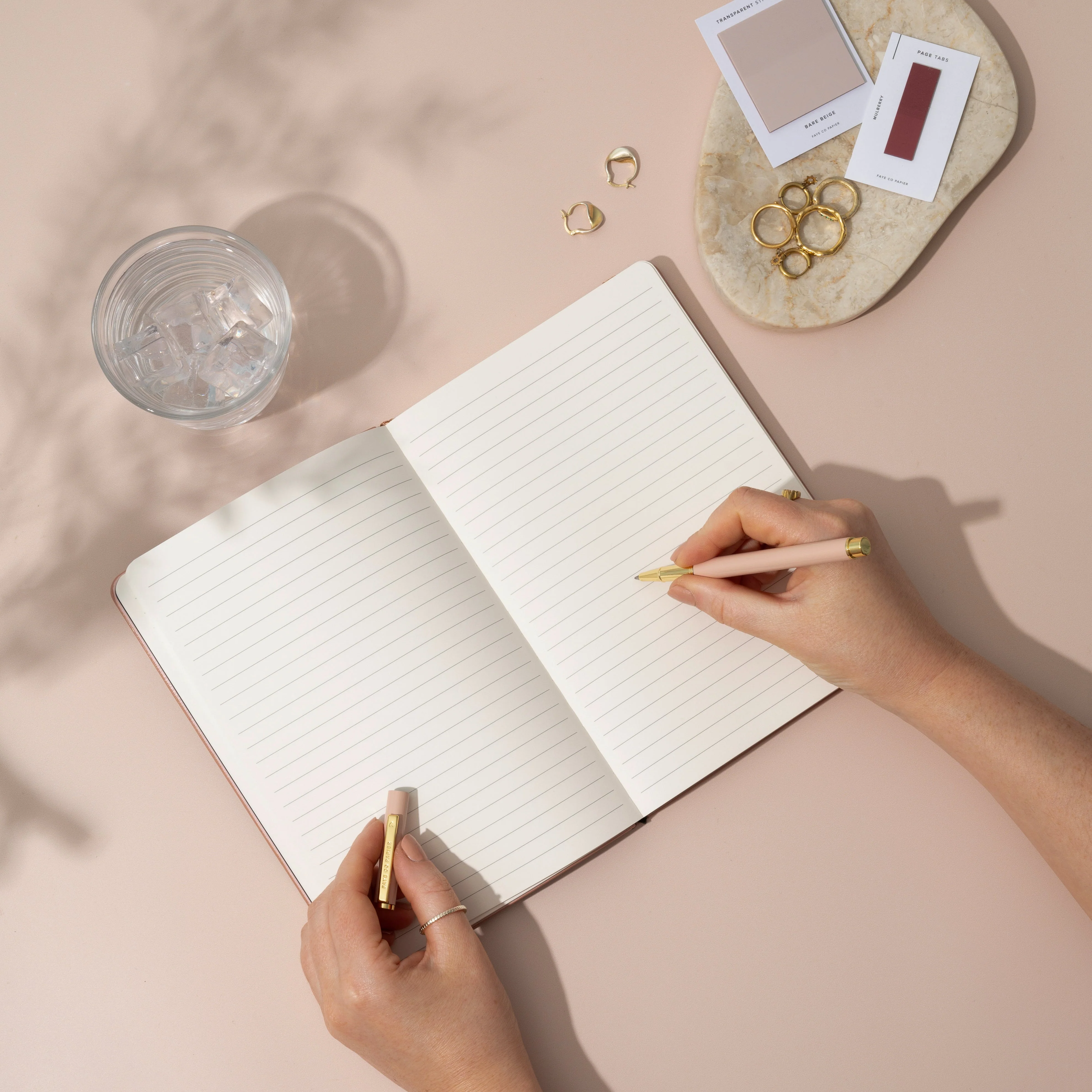 Classic Lined Journal/Notebook Stationery Gift Set - Image 3