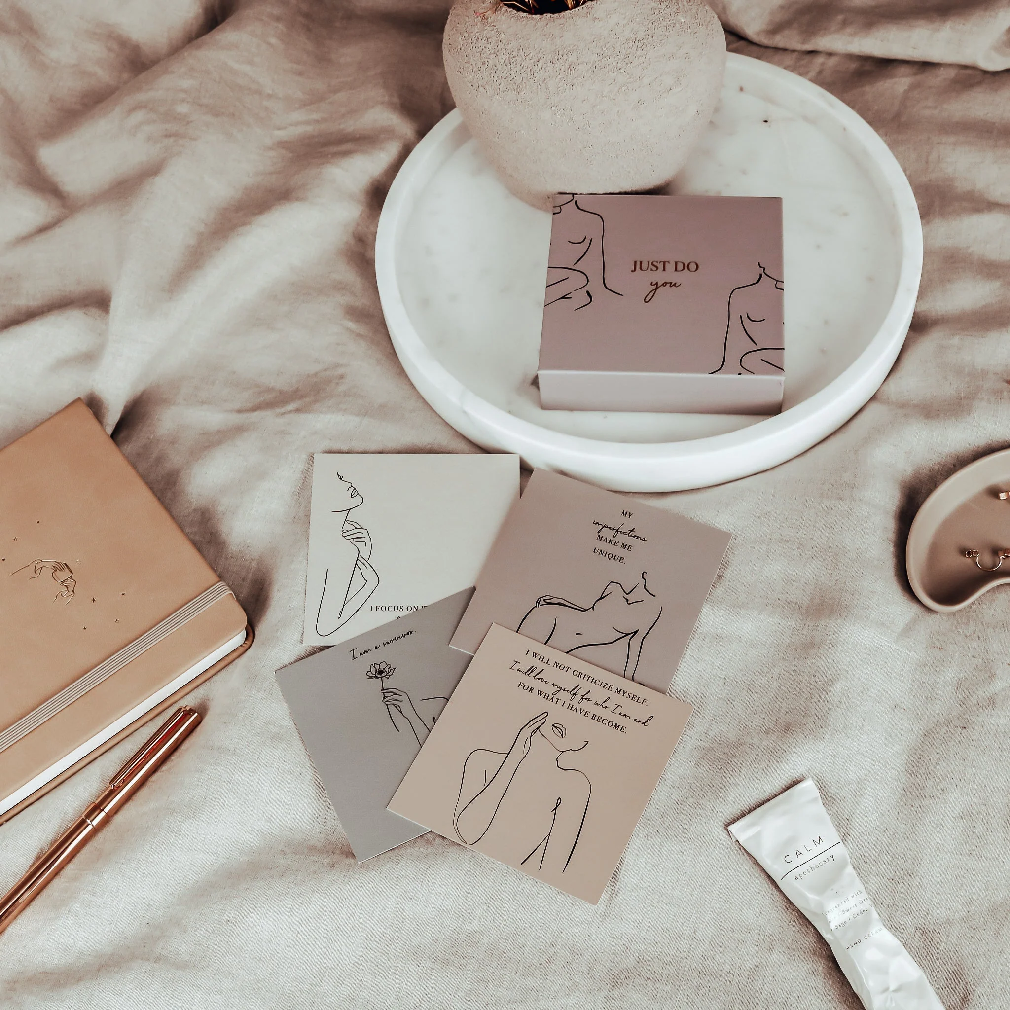 Women Self love Affirmation Cards Gift Box - Image 3