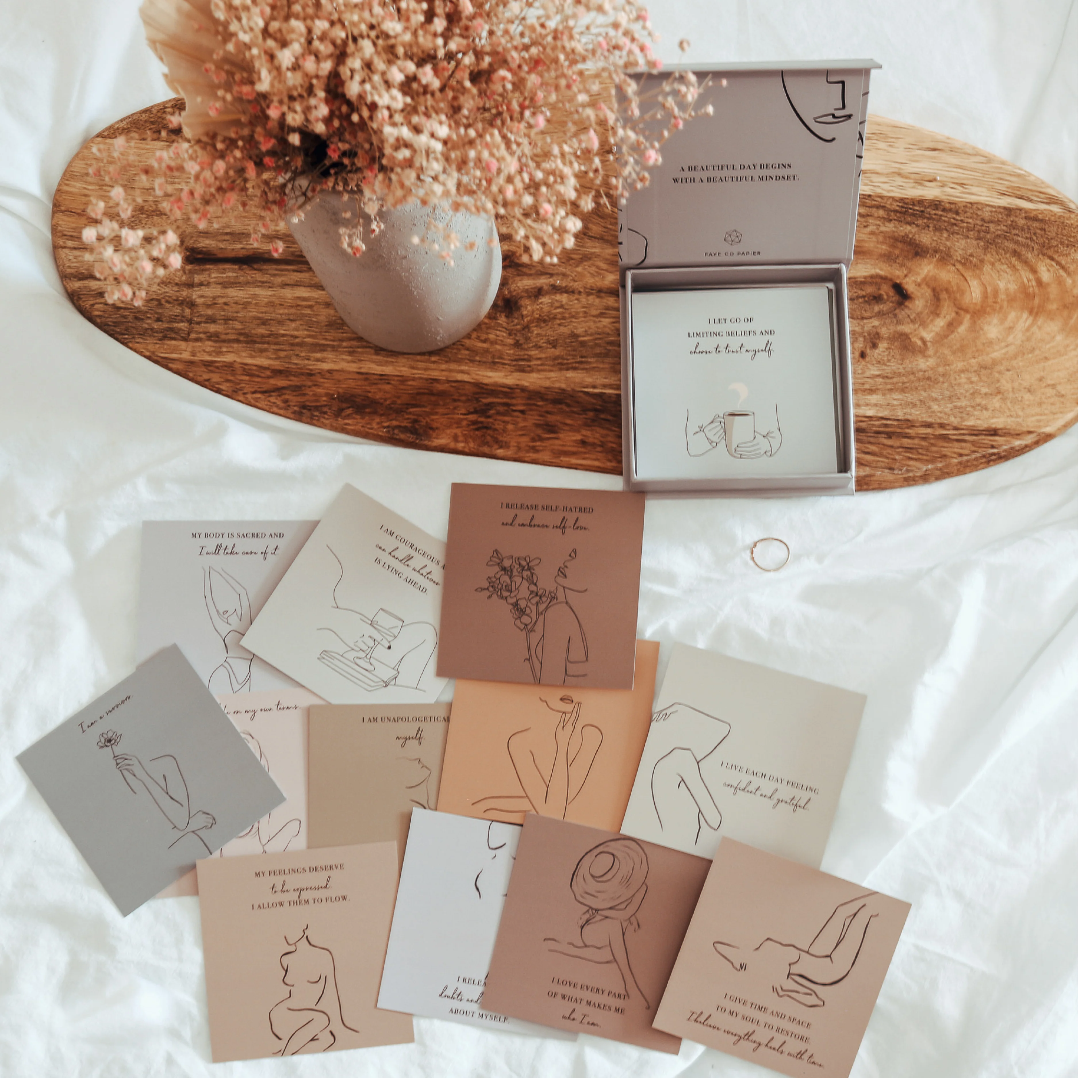 Women Self love Affirmation Cards Gift Box - Image 4